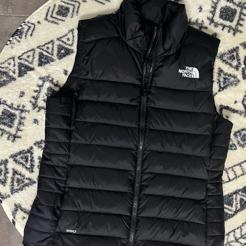 The North Face Black Puffer Vest